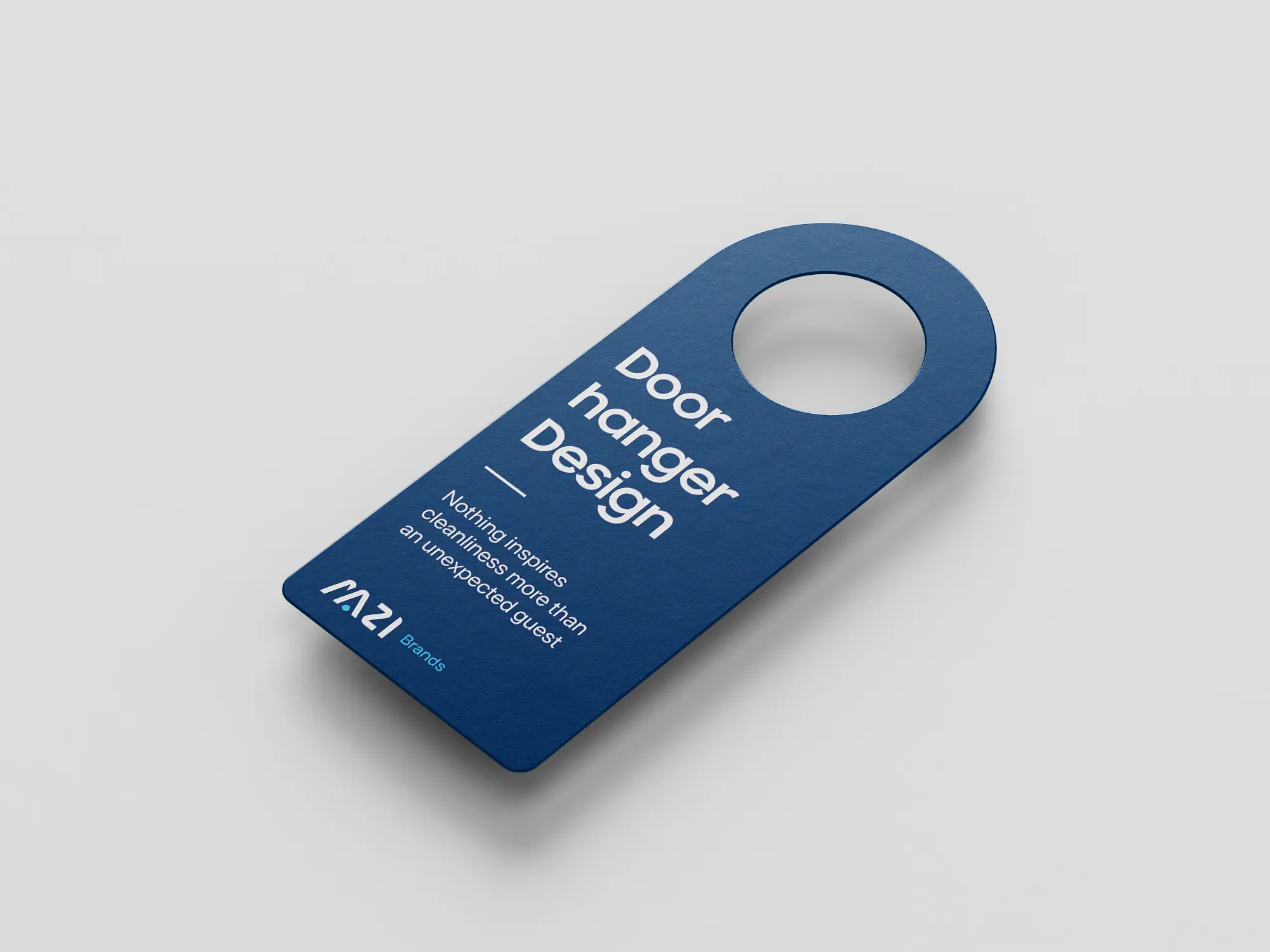 Door Hanger Mockup